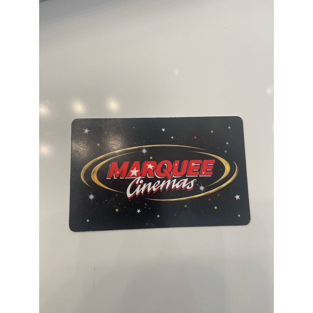 MARQUEE CINEMAS Theater‎ Movies Gift Card Certificate( $0.25)